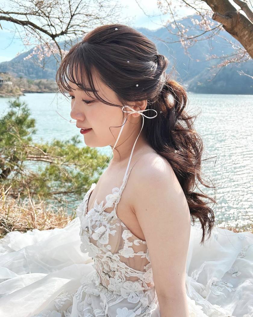 最近流行ってる!リボンをそのままピアス/イヤリングにしちゃうアイデア🎀にて紹介している画像