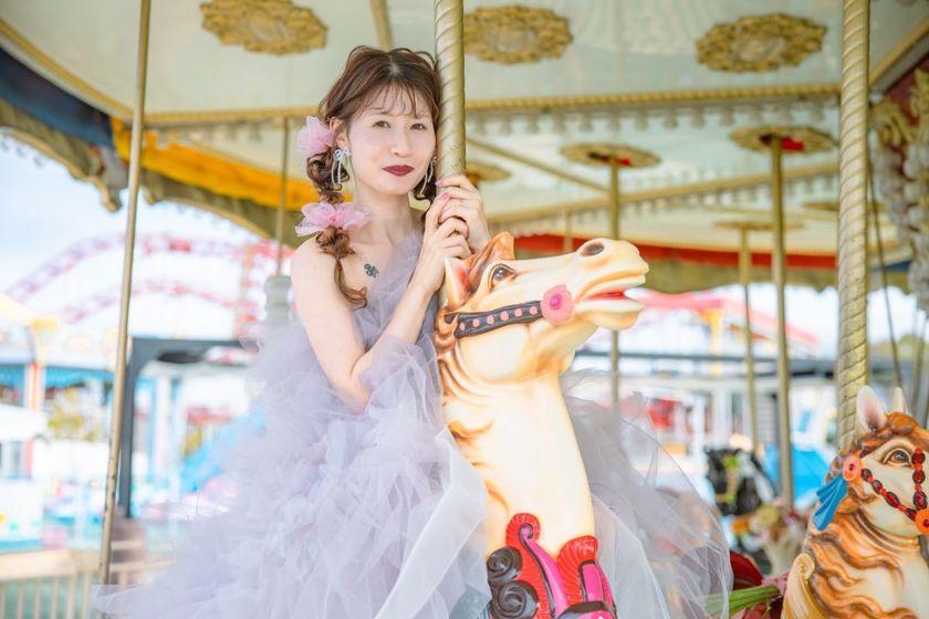 Free admission and OK for wedding photo shoots ♡ A theme park where you can take fairy-tale-like photos 【Kobe Fairyland】🎠🎡にて紹介している画像