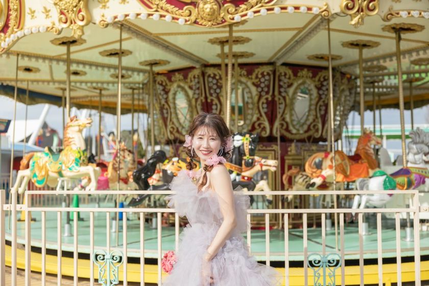 Free admission and OK for wedding photo shoots ♡ A theme park where you can take fairy-tale-like photos 【Kobe Fairyland】🎠🎡にて紹介している画像