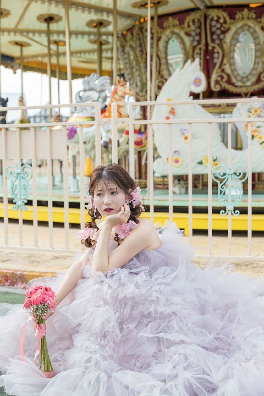 Free admission and OK for wedding photo shoots ♡ A theme park where you can take fairy-tale-like photos 【Kobe Fairyland】🎠🎡にて紹介している画像