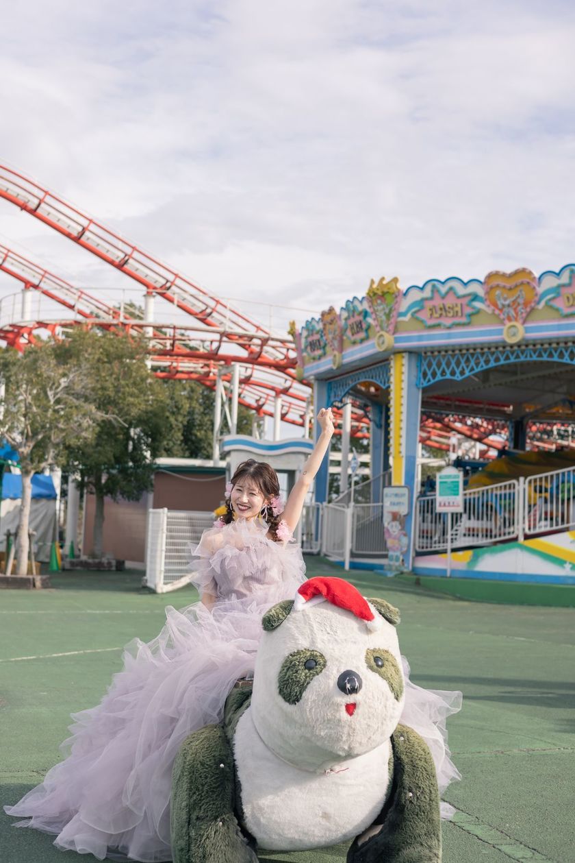 Free admission and OK for wedding photo shoots ♡ A theme park where you can take fairy-tale-like photos 【Kobe Fairyland】🎠🎡にて紹介している画像