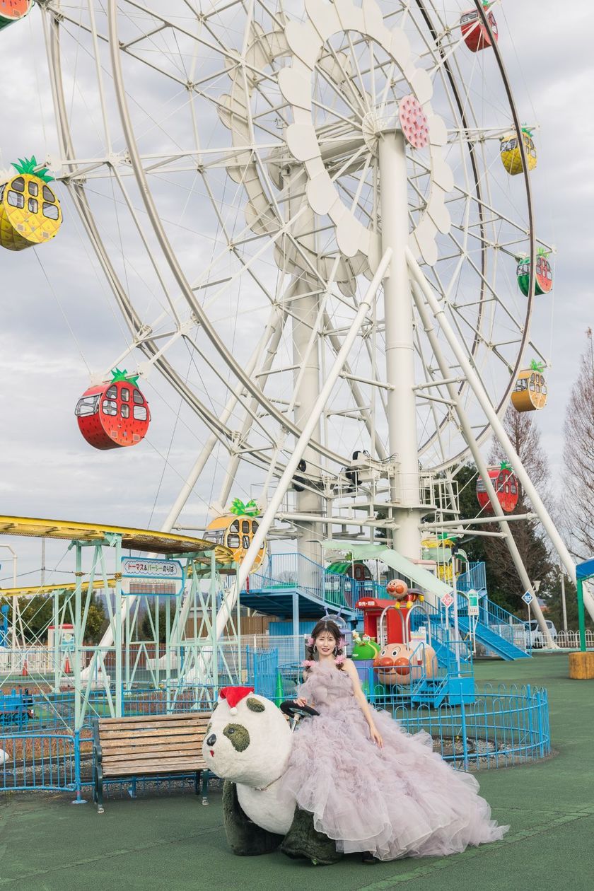 Free admission and OK for wedding photo shoots ♡ A theme park where you can take fairy-tale-like photos 【Kobe Fairyland】🎠🎡にて紹介している画像
