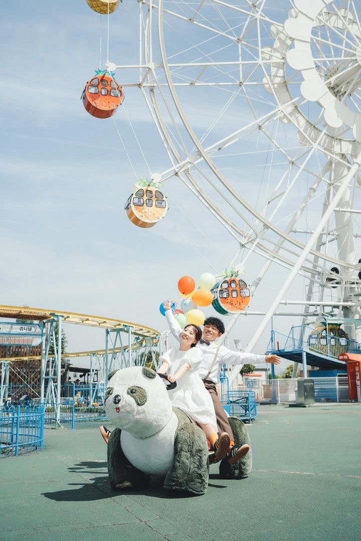 Free admission and OK for wedding photo shoots ♡ A theme park where you can take fairy-tale-like photos 【Kobe Fairyland】🎠🎡にて紹介している画像
