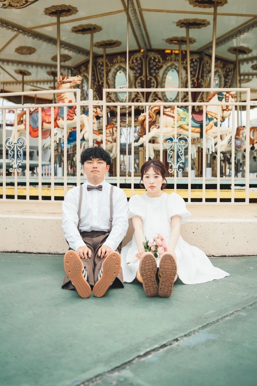 Free admission and OK for wedding photo shoots ♡ A theme park where you can take fairy-tale-like photos 【Kobe Fairyland】🎠🎡にて紹介している画像