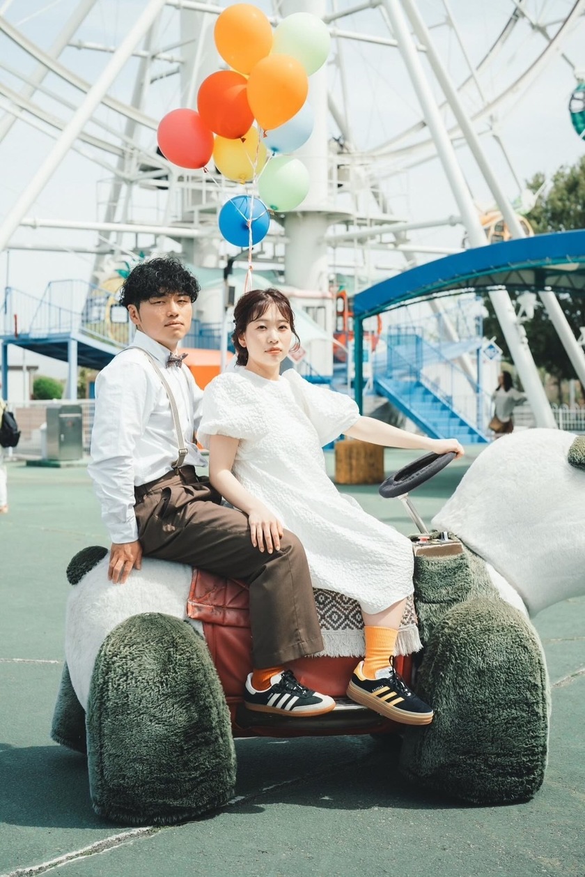 Free admission and OK for wedding photo shoots ♡ A theme park where you can take fairy-tale-like photos 【Kobe Fairyland】🎠🎡にて紹介している画像