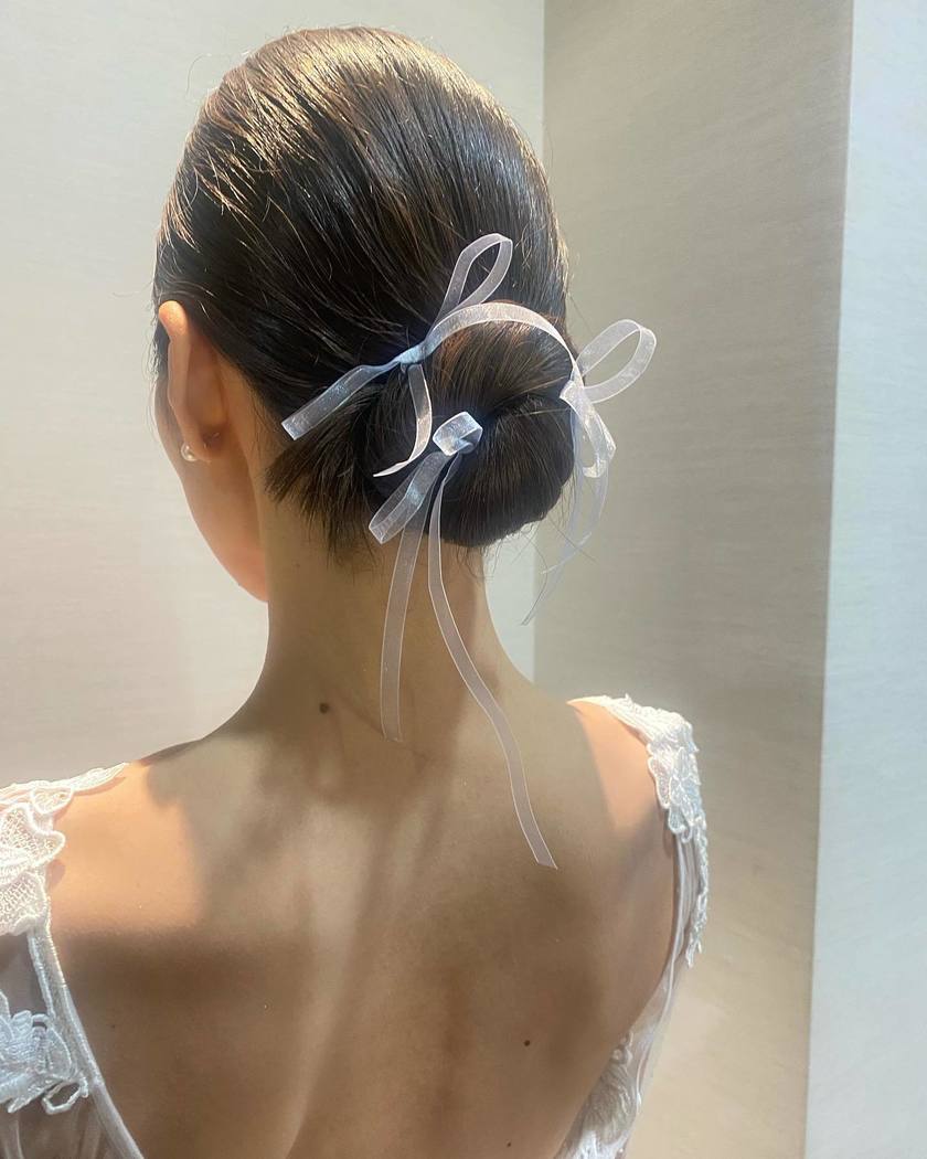 How to Arrange Cute: 2024 [Ribbon Hair Arrangements] Special Feature 🎀にて紹介している画像
