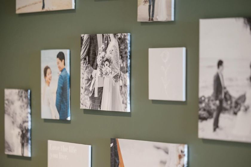 Showcasing the baby 🍼 For a family wedding, it's wonderful to create a "Child's Growth Record Photo Booth" 👶🏻にて紹介している画像