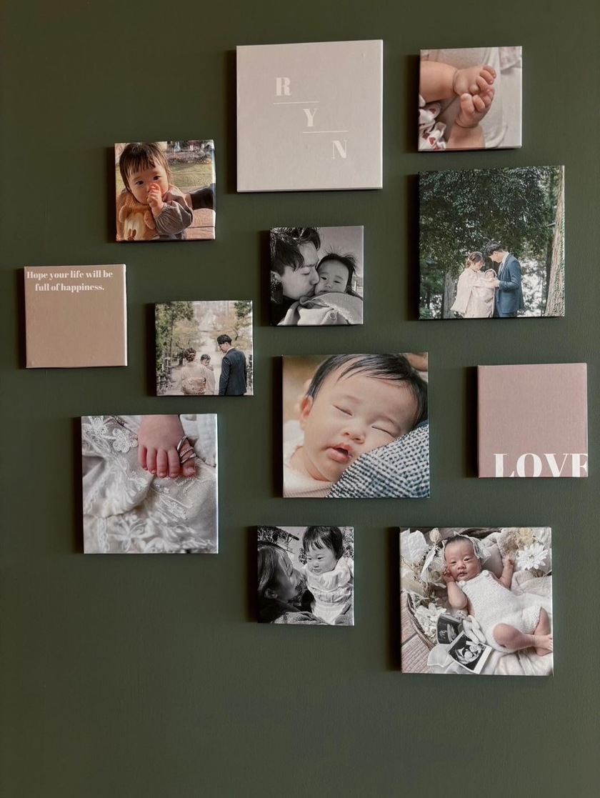 Showcasing the baby 🍼 For a family wedding, it's wonderful to create a "Child's Growth Record Photo Booth" 👶🏻にて紹介している画像