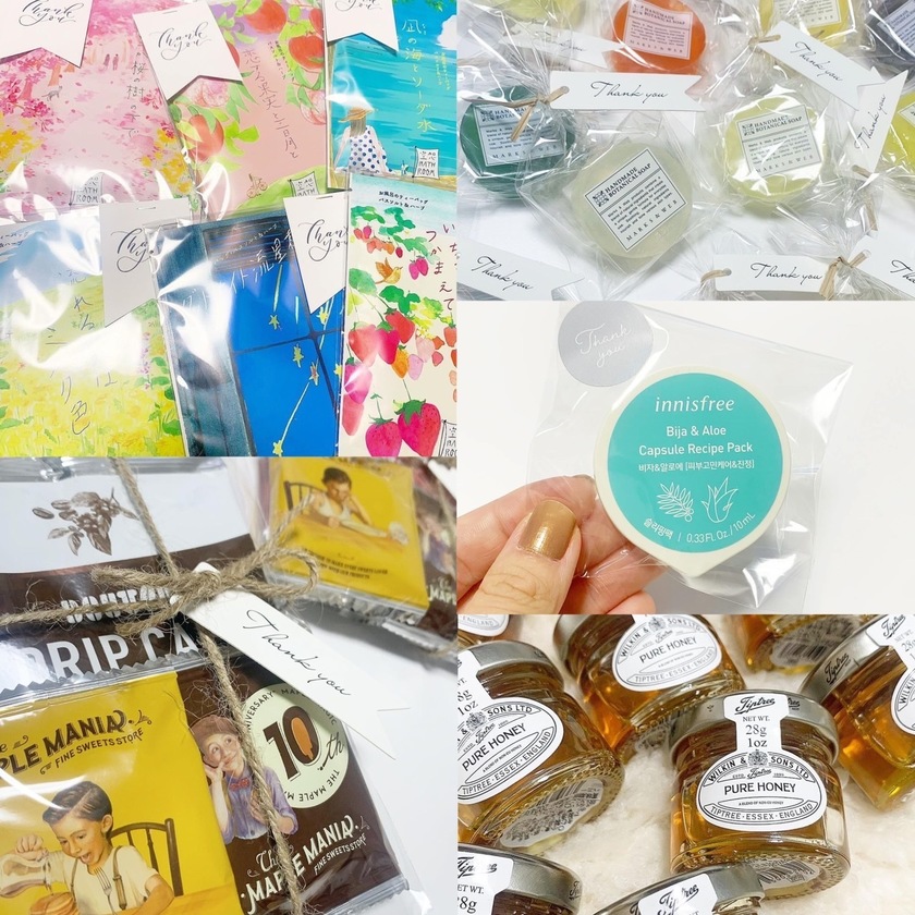 Take your favorite small gift ♡ I want to try making small gifts in a marché style 💍にて紹介している画像