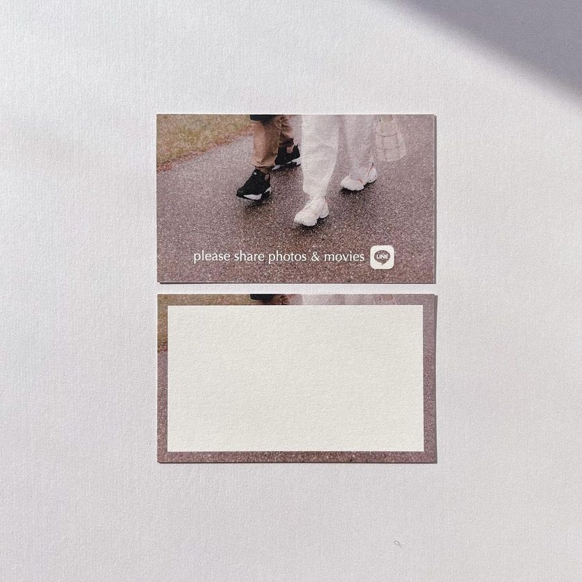 ゲスト撮影の写真はその日中に貰いたい🥹写真共有を依頼するフォトサインの内容・渡し方・デザイン特集📸にて紹介している画像