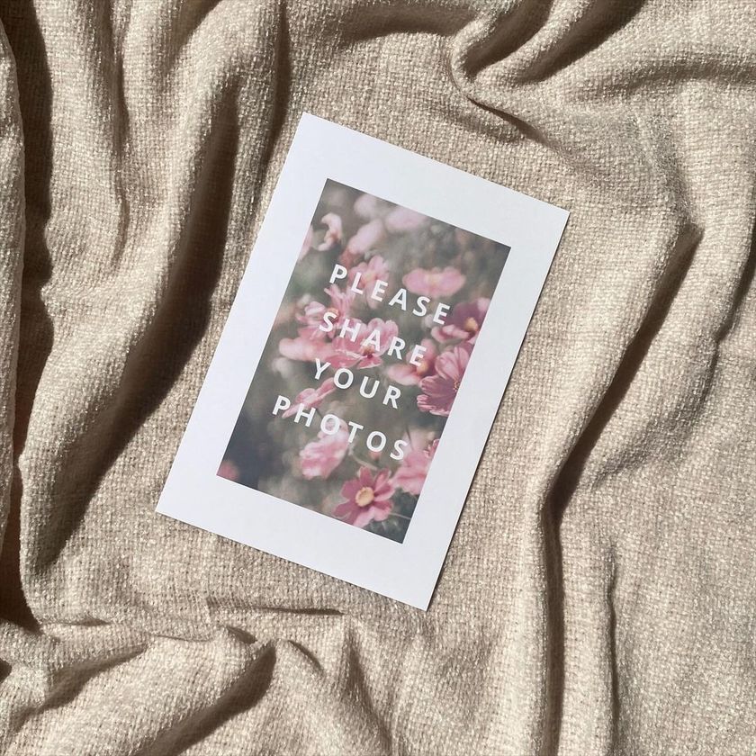 ゲスト撮影の写真はその日中に貰いたい🥹写真共有を依頼するフォトサインの内容・渡し方・デザイン特集📸にて紹介している画像