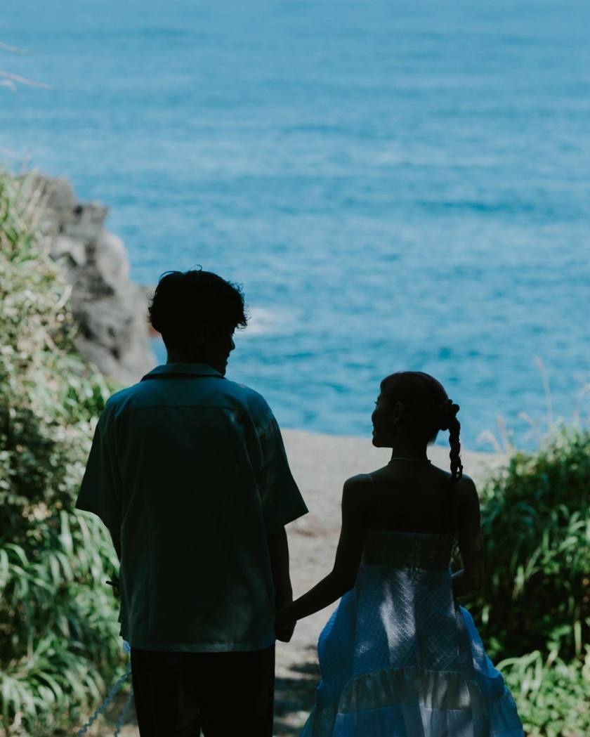 The only place in Japan referred to as a "desert"! Location photos taken at the "Ura Desert" located in Izu Oshima, Tokyo.にて紹介している画像