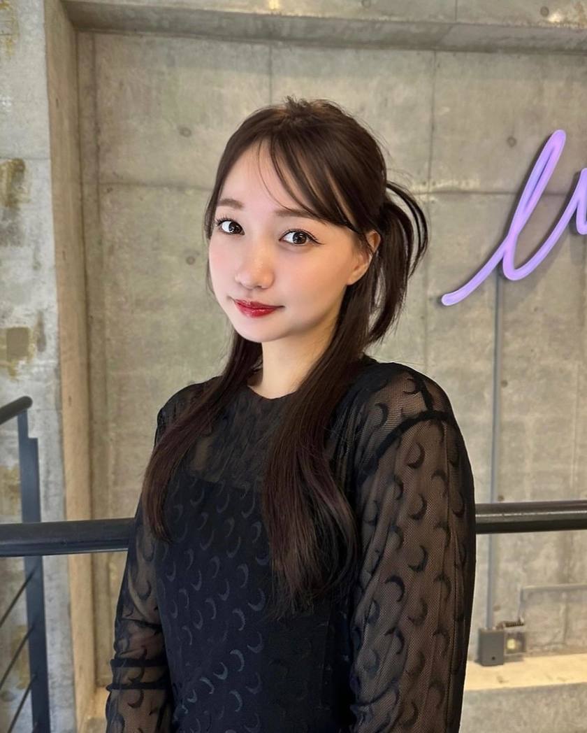 A guide for showing directly to your hairdresser: Recently trending 【Kachimori Hair】 Wedding Guest Hairstyles Special ♡にて紹介している画像