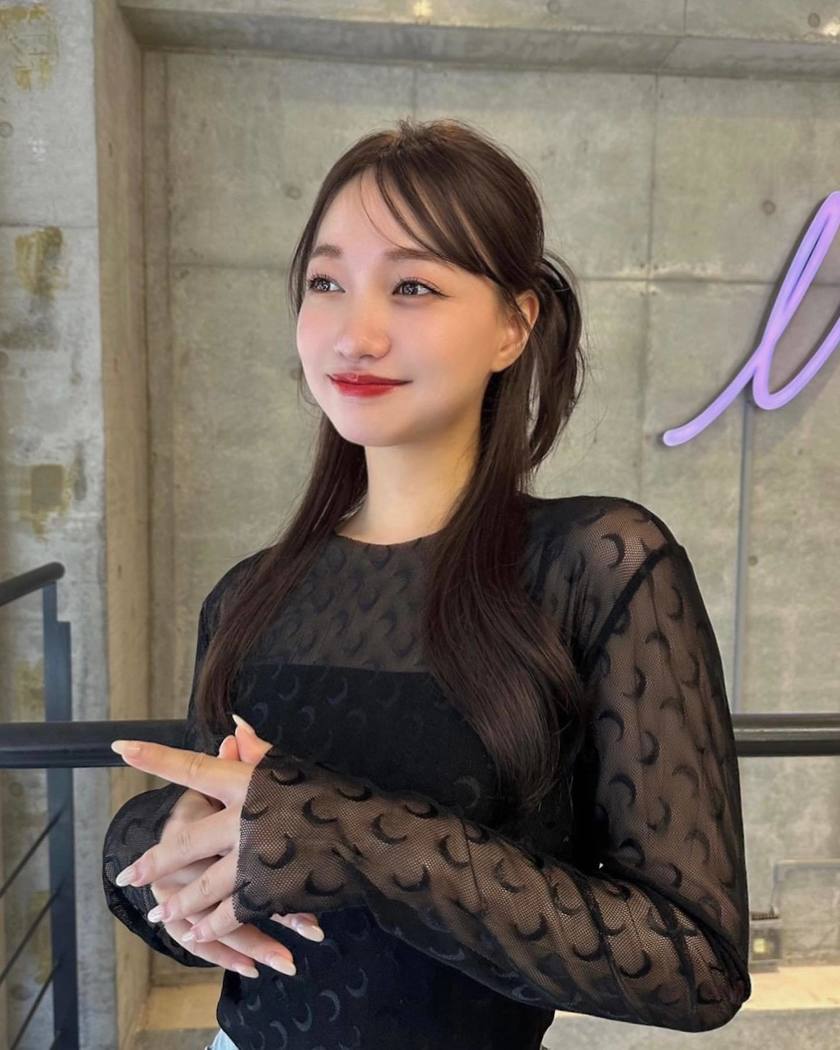 A guide for showing directly to your hairdresser: Recently trending 【Kachimori Hair】 Wedding Guest Hairstyles Special ♡にて紹介している画像