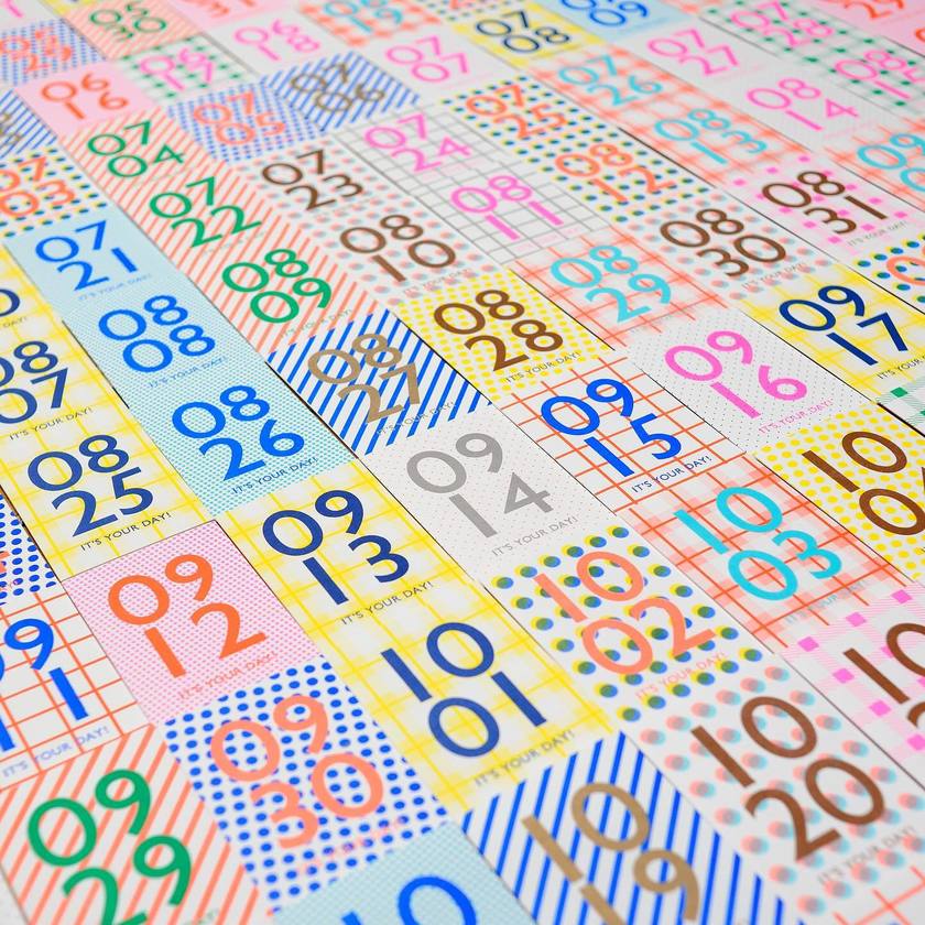 For 365 days, deliver letters with a card dedicated to that day 💌 Date-design message card "365 Find Your Day Card"にて紹介している画像