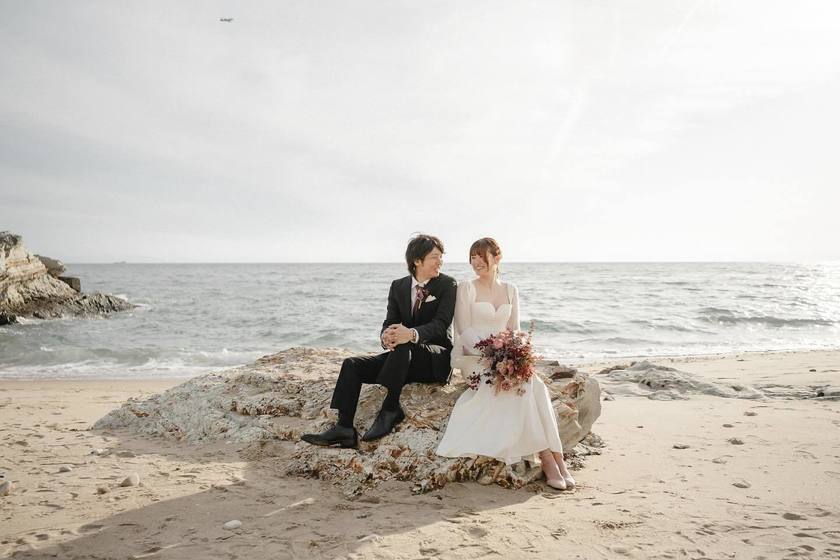 Aichi Prefecture's Oldest Lighthouse 🕯️ "Nomasaki Lighthouse" Wedding Photo Feature [49 Photos] 🤍にて紹介している画像