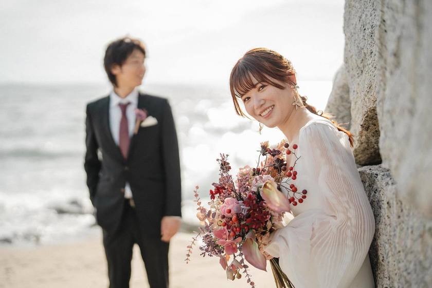 Aichi Prefecture's Oldest Lighthouse 🕯️ "Nomasaki Lighthouse" Wedding Photo Feature [49 Photos] 🤍にて紹介している画像