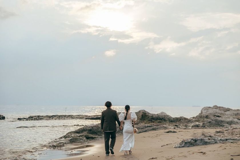 Aichi Prefecture's Oldest Lighthouse 🕯️ "Nomasaki Lighthouse" Wedding Photo Feature [49 Photos] 🤍にて紹介している画像