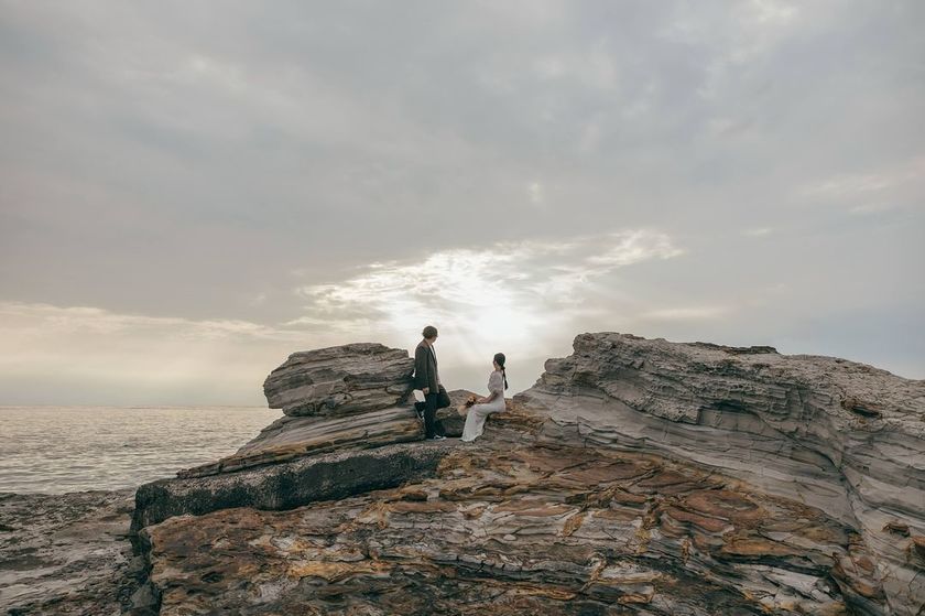 Aichi Prefecture's Oldest Lighthouse 🕯️ "Nomasaki Lighthouse" Wedding Photo Feature [49 Photos] 🤍にて紹介している画像