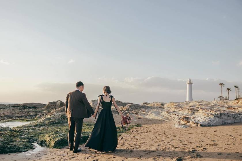 Aichi Prefecture's Oldest Lighthouse 🕯️ "Nomasaki Lighthouse" Wedding Photo Feature [49 Photos] 🤍にて紹介している画像