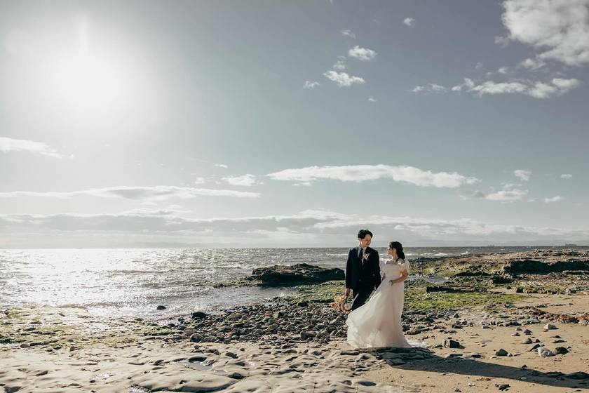 Aichi Prefecture's Oldest Lighthouse 🕯️ "Nomasaki Lighthouse" Wedding Photo Feature [49 Photos] 🤍にて紹介している画像