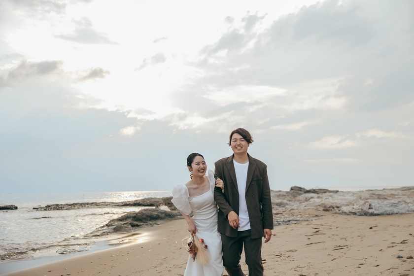 Aichi Prefecture's Oldest Lighthouse 🕯️ "Nomasaki Lighthouse" Wedding Photo Feature [49 Photos] 🤍にて紹介している画像