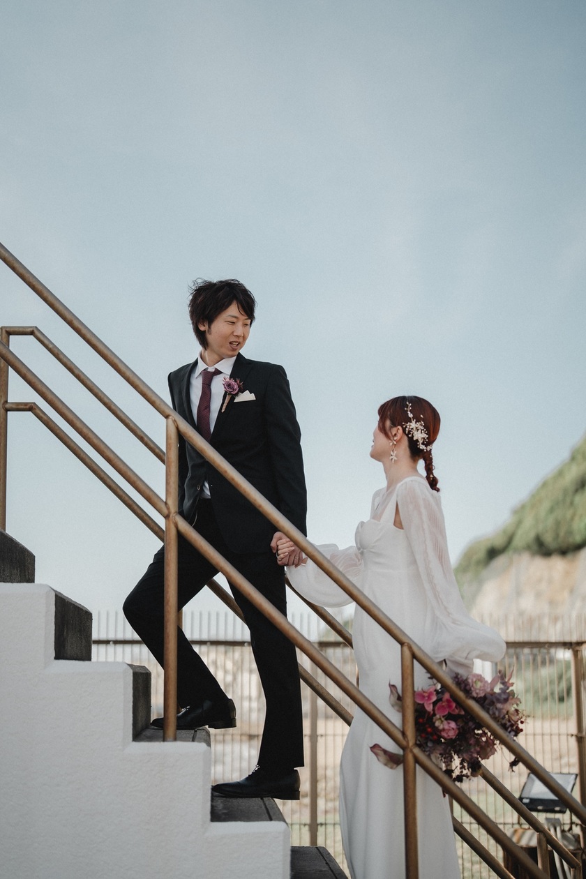 Aichi Prefecture's Oldest Lighthouse 🕯️ "Nomasaki Lighthouse" Wedding Photo Feature [49 Photos] 🤍にて紹介している画像