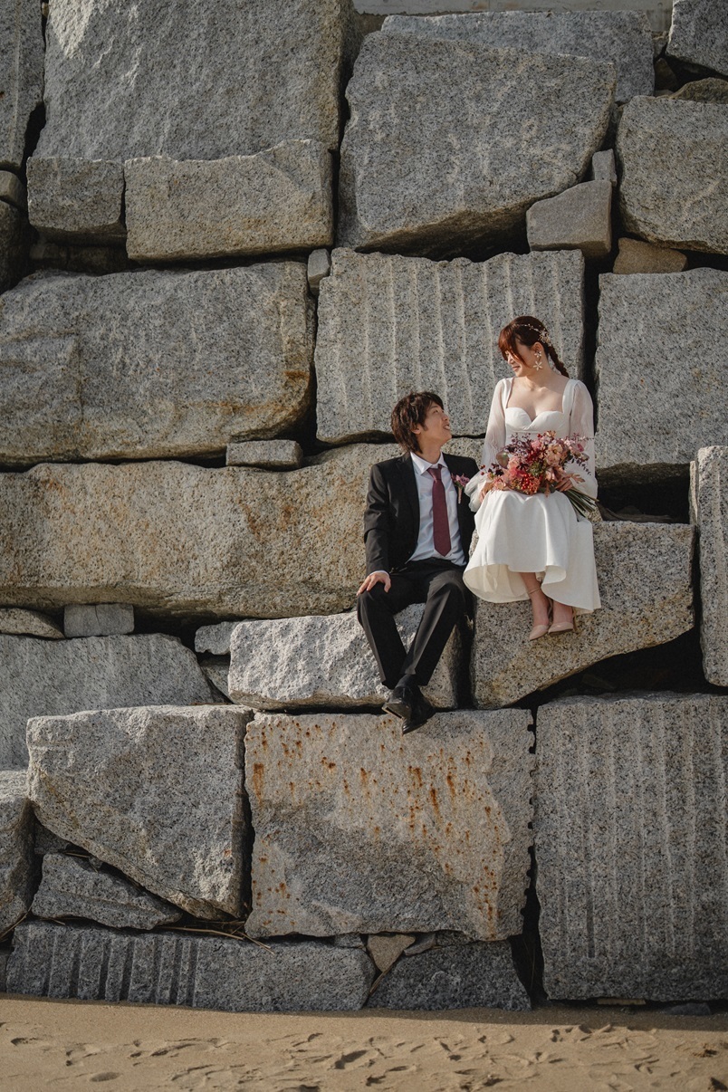Aichi Prefecture's Oldest Lighthouse 🕯️ "Nomasaki Lighthouse" Wedding Photo Feature [49 Photos] 🤍にて紹介している画像