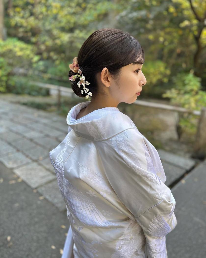 全部可愛くて、真似したくなる！最新の可愛い「和装ヘア」アレンジカタログ🌼👘にて紹介している画像