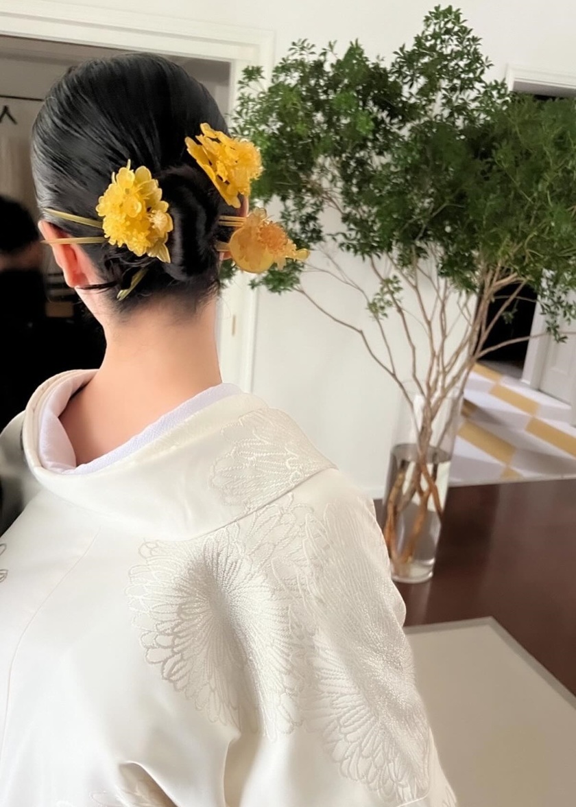 全部可愛くて、真似したくなる！最新の可愛い「和装ヘア」アレンジカタログ🌼👘にて紹介している画像