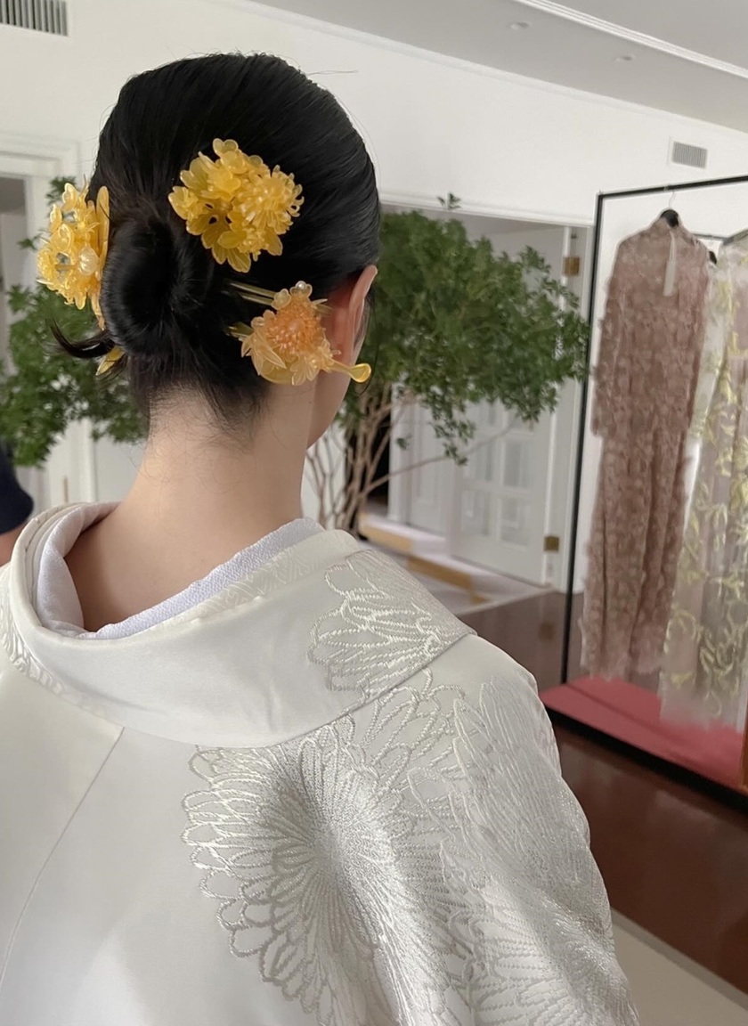 全部可愛くて、真似したくなる！最新の可愛い「和装ヘア」アレンジカタログ🌼👘にて紹介している画像