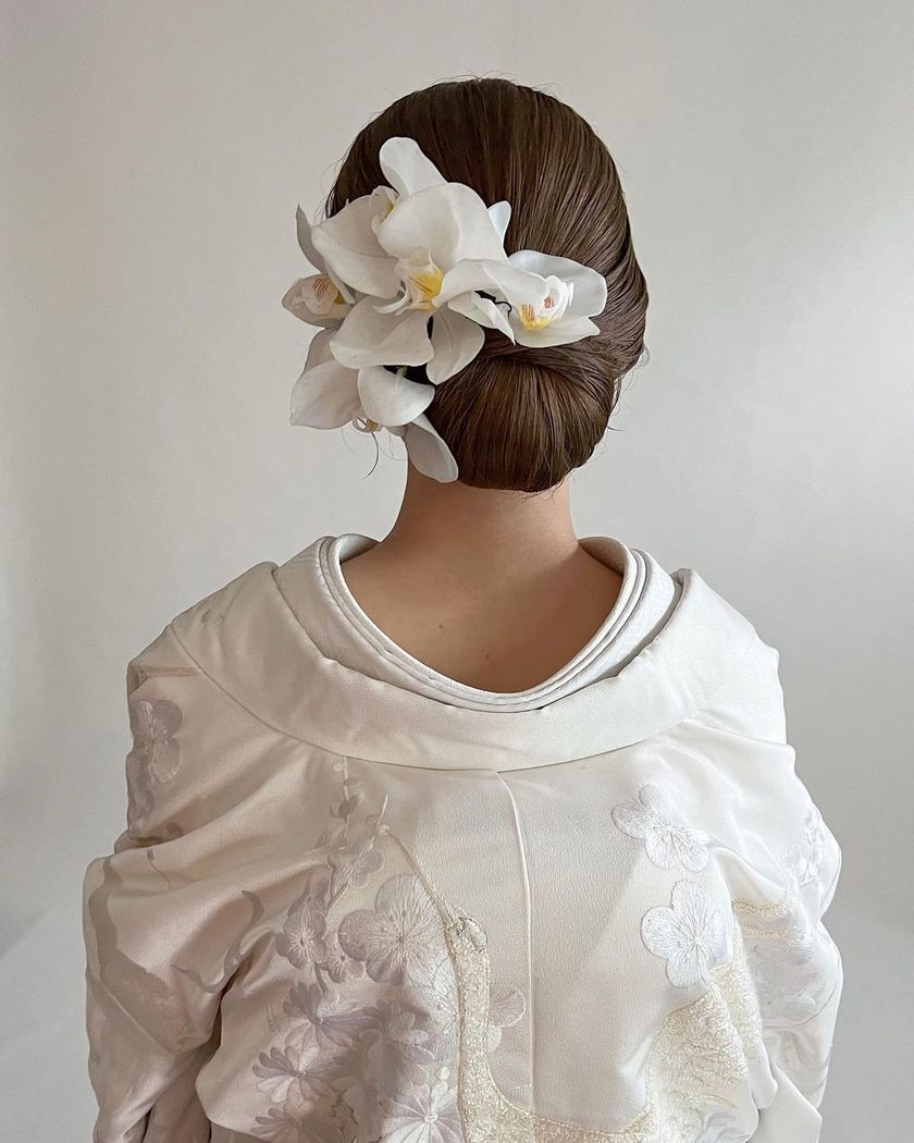 全部可愛くて、真似したくなる！最新の可愛い「和装ヘア」アレンジカタログ🌼👘にて紹介している画像