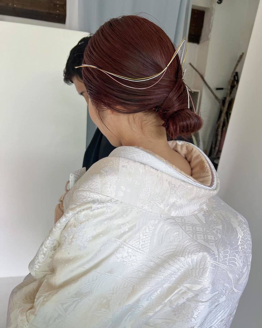 全部可愛くて、真似したくなる！最新の可愛い「和装ヘア」アレンジカタログ🌼👘にて紹介している画像