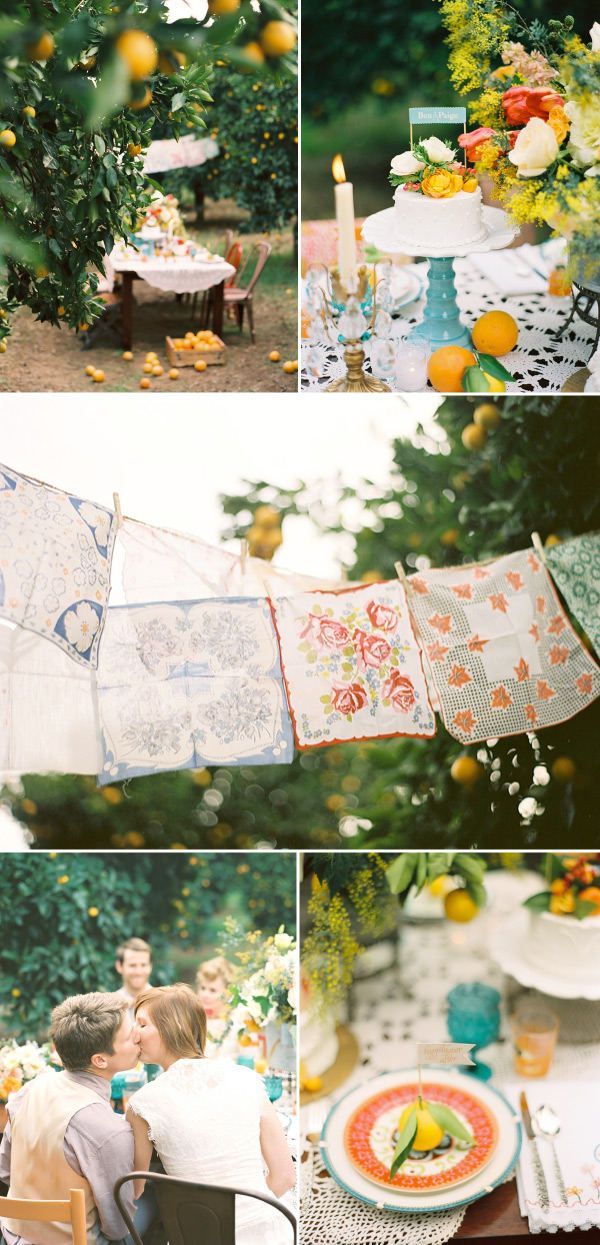 Essential Items for Girls: Adorable Handkerchief Decoration Ideas for Weddingsにて紹介している画像