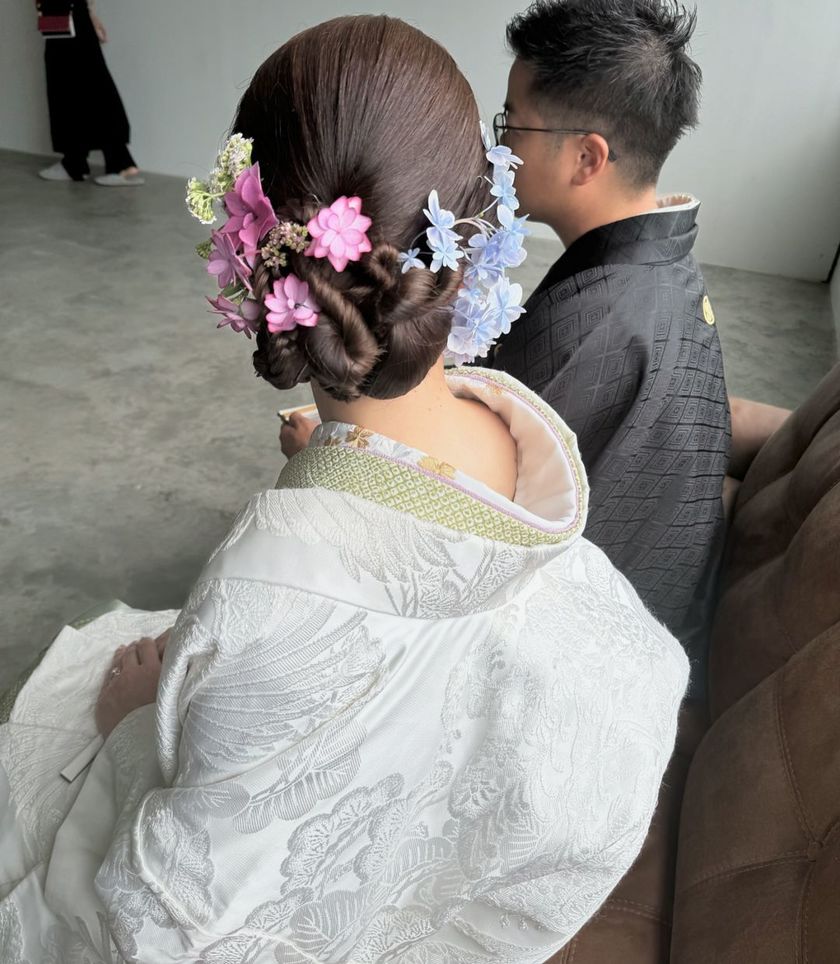 全部可愛くて、真似したくなる！最新の可愛い「和装ヘア」アレンジカタログ🌼👘にて紹介している画像