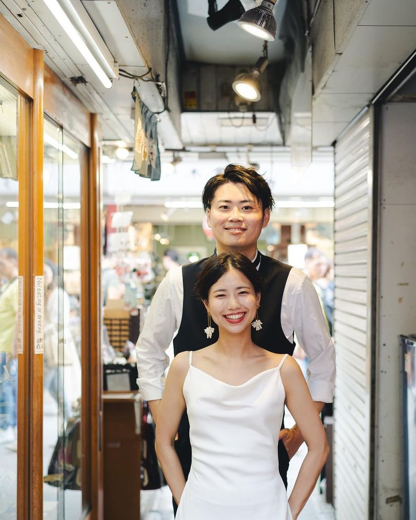 The classic Japanese attire, retro photos, and amusement parks🍡 "Asakusa Pre-Photoshoot" looks so fun! 👘⛩️にて紹介している画像