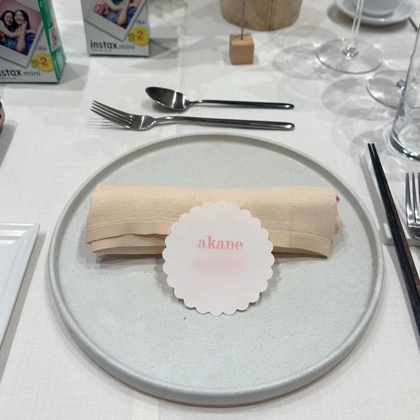 A神 item that allows you to easily create biscuit-shaped place cards! The BIG3 series of the Dekopp puncher is excellent🍪にて紹介している画像