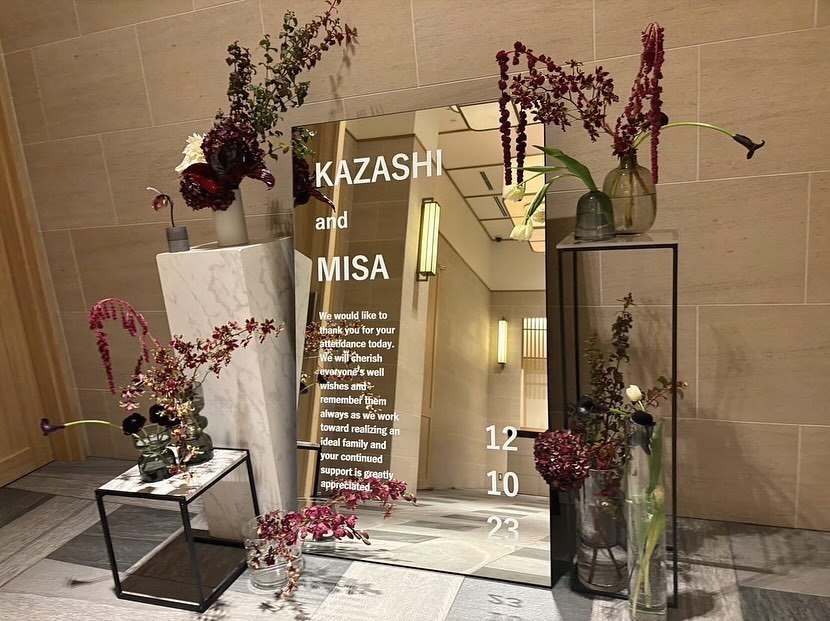 【Sample Photos 59】Stylish Welcome Space Created by Couples Who Recently Held Their Wedding 🌷🎀にて紹介している画像