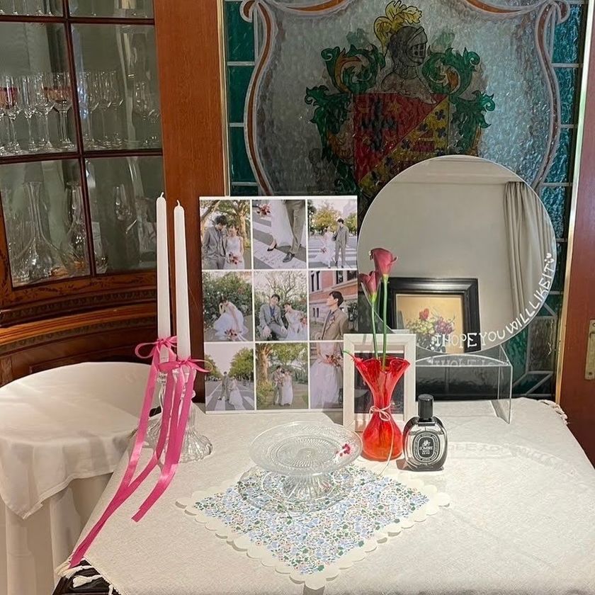 【Sample Photos 59】Stylish Welcome Space Created by Couples Who Recently Held Their Wedding 🌷🎀にて紹介している画像