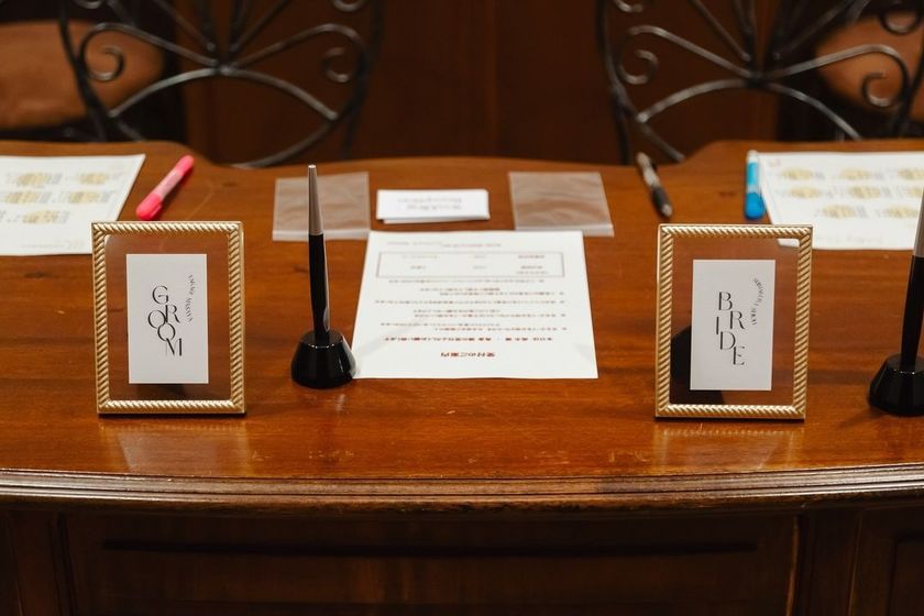 【Sample Photos 59】Stylish Welcome Space Created by Couples Who Recently Held Their Wedding 🌷🎀にて紹介している画像