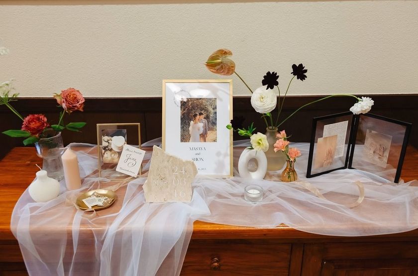 【Sample Photos 59】Stylish Welcome Space Created by Couples Who Recently Held Their Wedding 🌷🎀にて紹介している画像