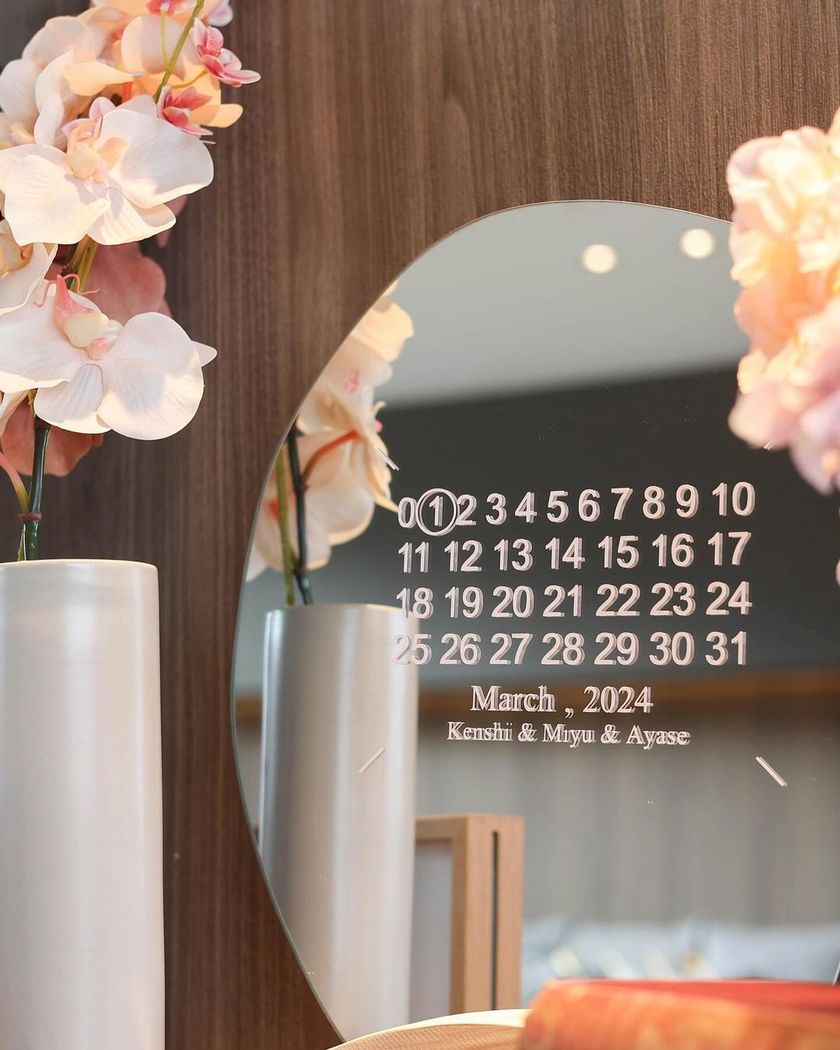 【Sample Photos 59】Stylish Welcome Space Created by Couples Who Recently Held Their Wedding 🌷🎀にて紹介している画像