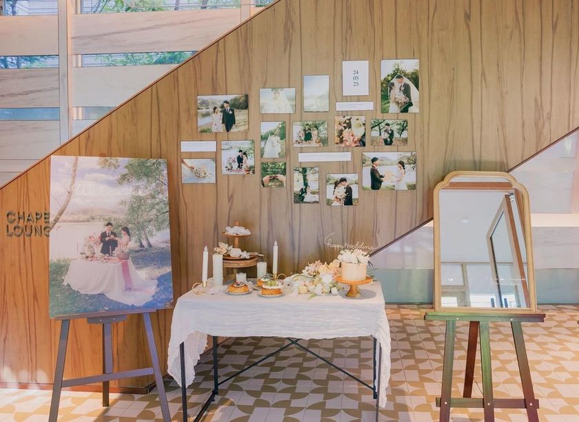 【Sample Photos 59】Stylish Welcome Space Created by Couples Who Recently Held Their Wedding 🌷🎀にて紹介している画像