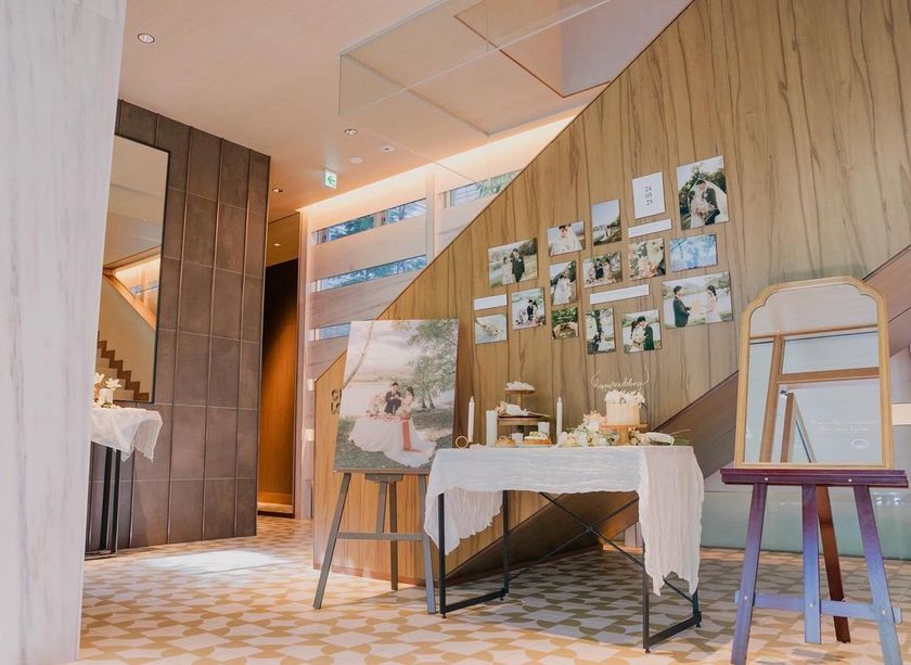 【Sample Photos 59】Stylish Welcome Space Created by Couples Who Recently Held Their Wedding 🌷🎀にて紹介している画像