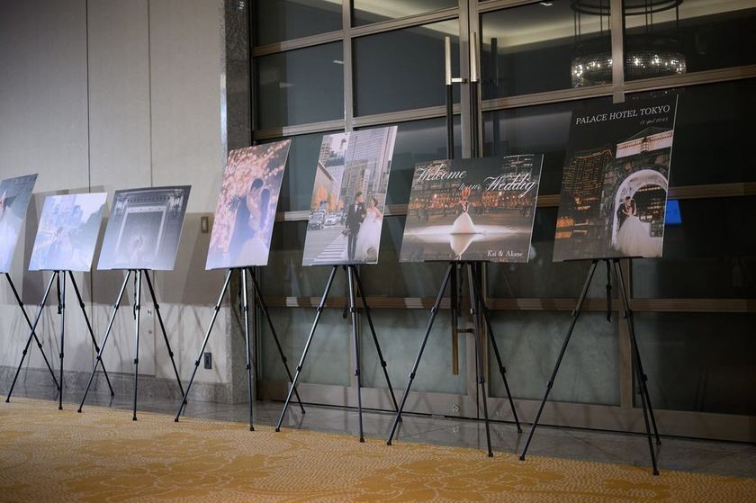 【Sample Photos 59】Stylish Welcome Space Created by Couples Who Recently Held Their Wedding 🌷🎀にて紹介している画像