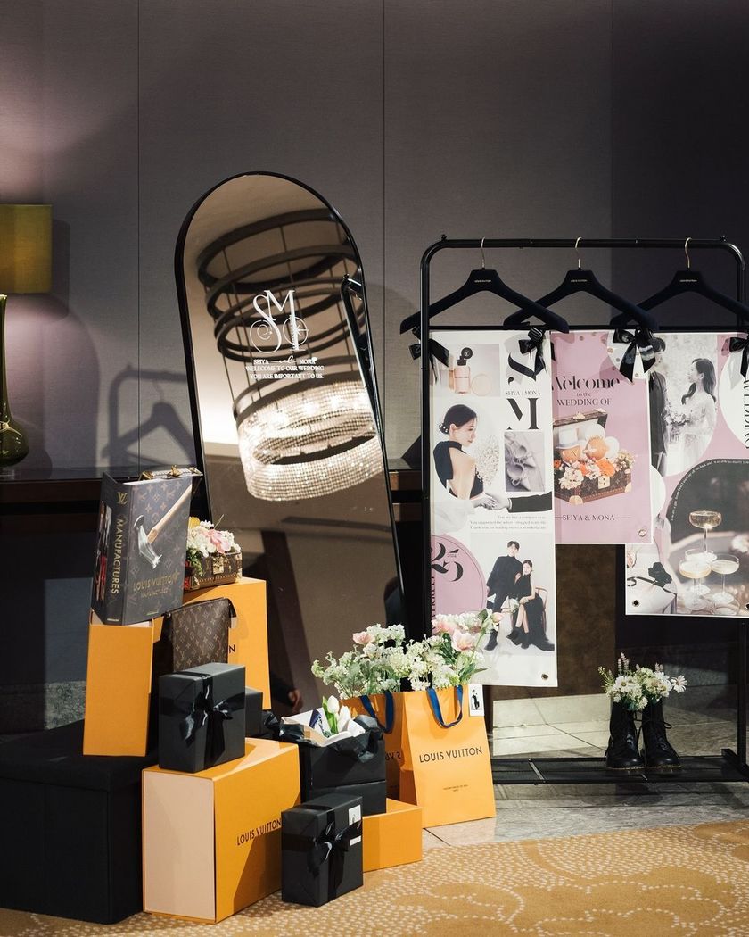 【Sample Photos 59】Stylish Welcome Space Created by Couples Who Recently Held Their Wedding 🌷🎀にて紹介している画像