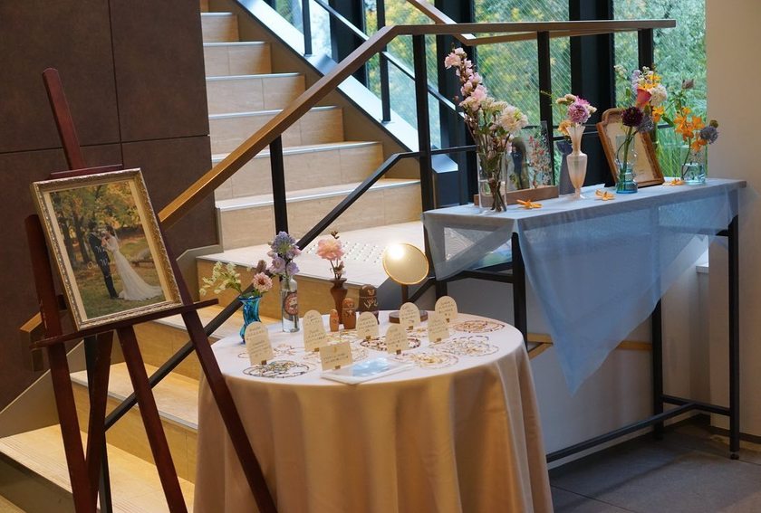【Sample Photos 59】Stylish Welcome Space Created by Couples Who Recently Held Their Wedding 🌷🎀にて紹介している画像