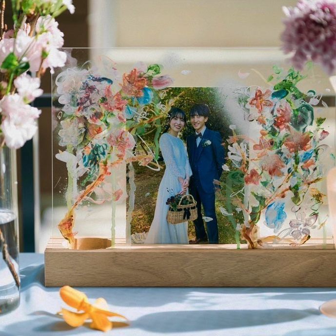 【Sample Photos 59】Stylish Welcome Space Created by Couples Who Recently Held Their Wedding 🌷🎀にて紹介している画像