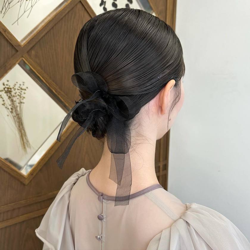 70 Latest Party Hair Arrangements for 2024 to Show Your Hairdresser♡にて紹介している画像