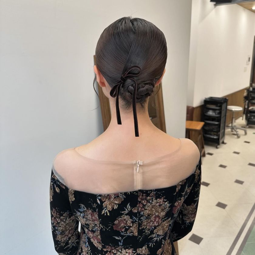 70 Latest Party Hair Arrangements for 2024 to Show Your Hairdresser♡にて紹介している画像